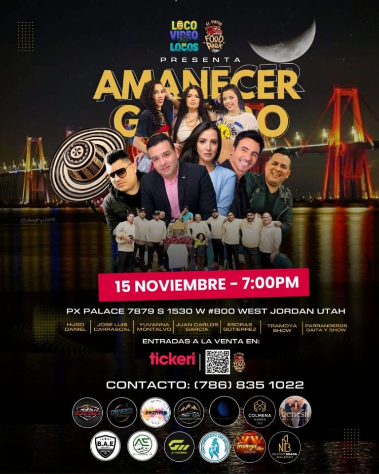 Event - Amanecer gaitero - West Jordan, UT - Sat, November 15, 2025} | concert tickets