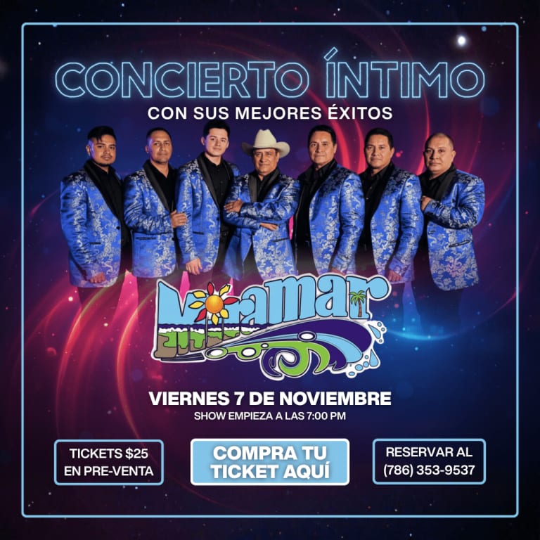 Event - Concierto Intimo - Miami, FL - Fri, November 7, 2025} | concert tickets