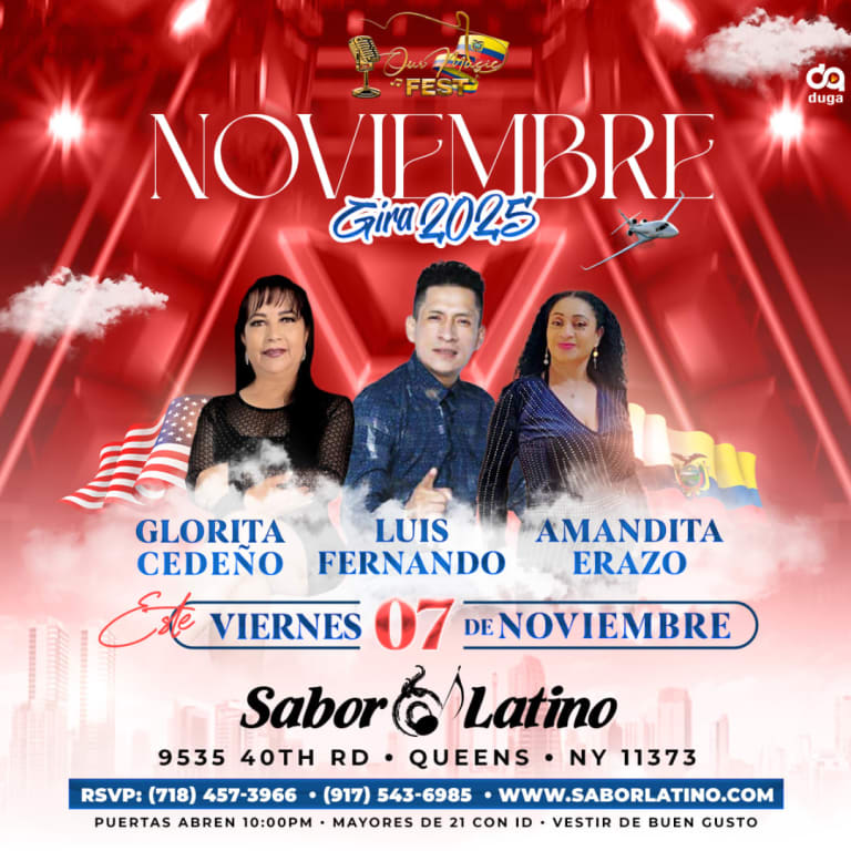 Event - 🎶 NOVIEMBRE GIRA 2025 - Queens, NY - vie, 7 de noviembre de 2025} | concert tickets