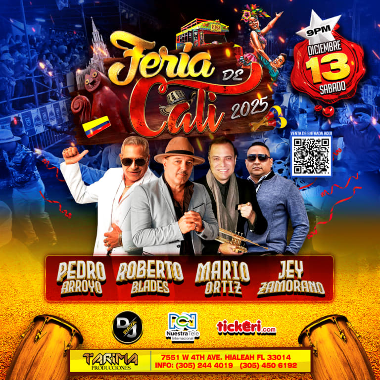 Event - Feria de Cali 2025 - Hialeah, Florida - December 13, 2025 | concert tickets