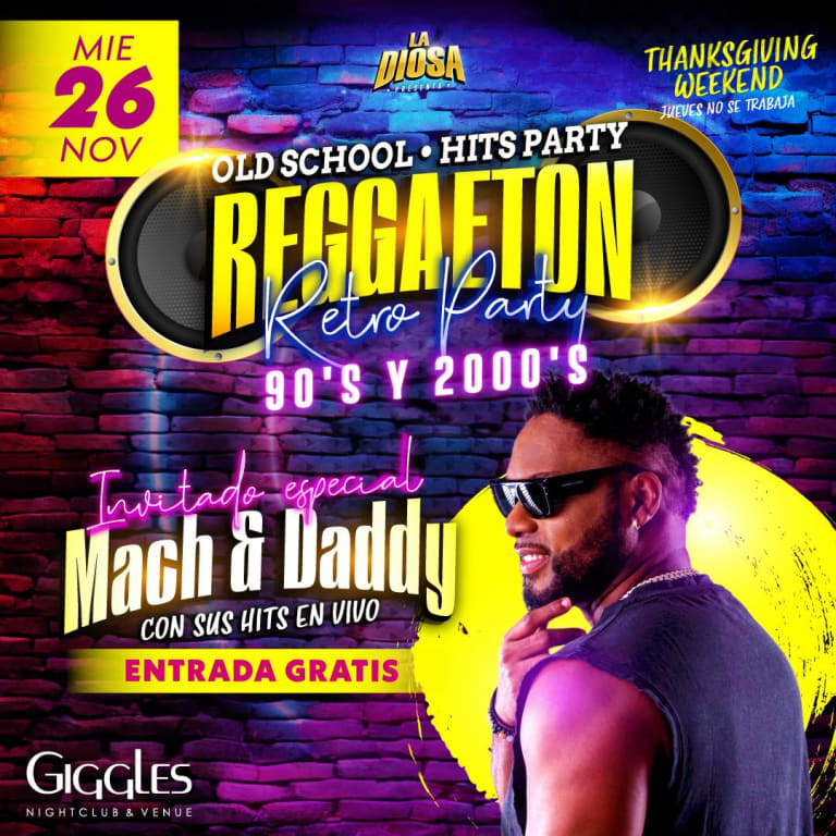 Event -  OLD SCHOOL RETRO PARTY 90S 2000S - Mach and Daddy en Concierto.  - Glendale, California - November 26, 2025 | concert tickets