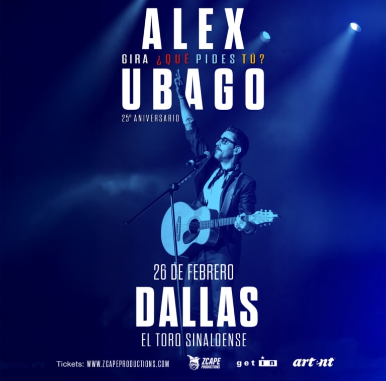Event - Alex Ubago en concierto en Dallas - Arlington, TX - Thu, February 26, 2026} | concert tickets