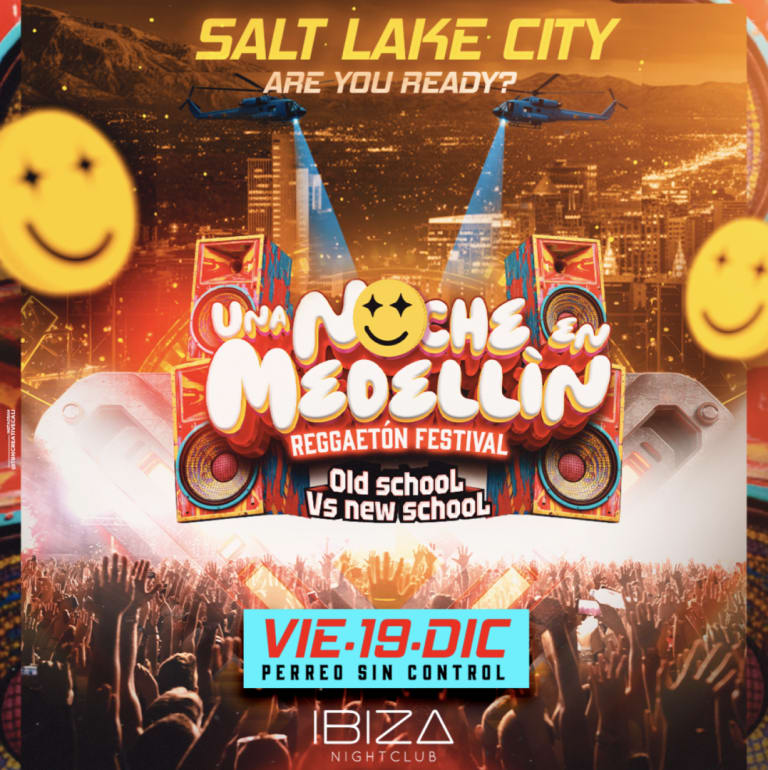 Event - UNA NOCHE EN MEDELLIN | Salt Lake City Reggaeton Fest - Salt Lake City, UT - vie, 19 de diciembre de 2025} | concert tickets