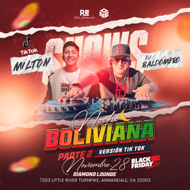 Event - NOCHE BOLIVIANA PARTE 2 - Annandale, Virginia - November 28, 2025 | concert tickets