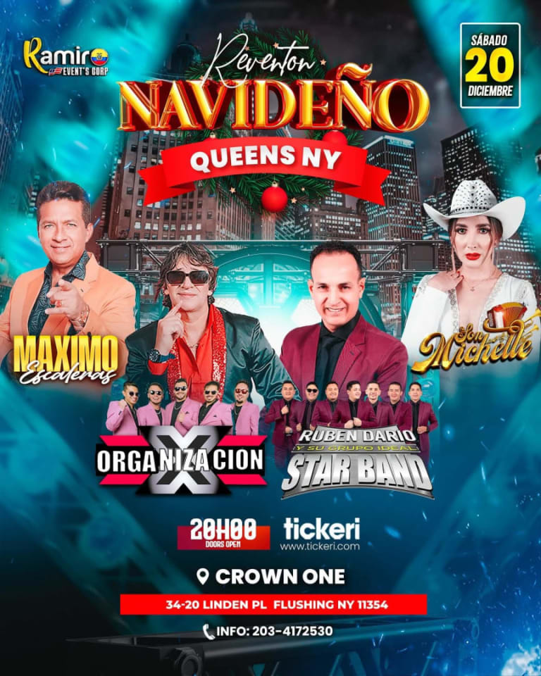 Event - REVENTON NAVIDEÑO QUEENS NY - Flushing , New York - December 20, 2025 | concert tickets