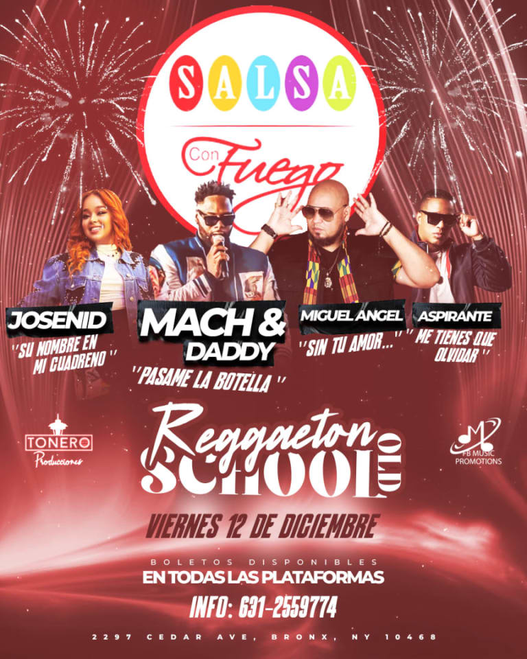 Event - Reggaeton Olde School | Bronx, NYC - Bronx, New York - December 13, 2025 | concert tickets