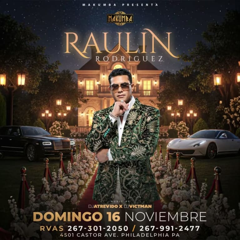 Event - Raulin Rodriguez en concierto - Philadelphia, Pennsylvania - November 16, 2025 | concert tickets