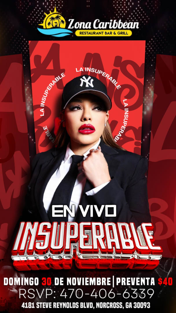 Event - LA INSUPERABLE EN ZONA CARRIBIAN - Norcross, Georgia - November 30, 2025 | concert tickets