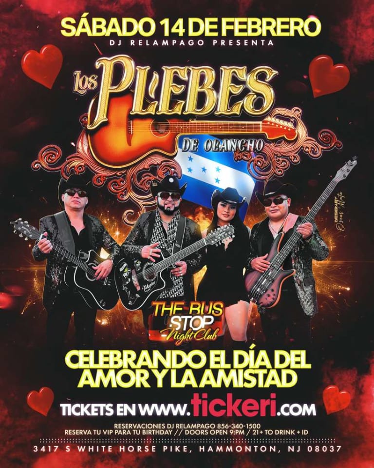 Event - Los Plebes de Olancho en vivo - Hammonton, New Jersey - February 14, 2026 | concert tickets