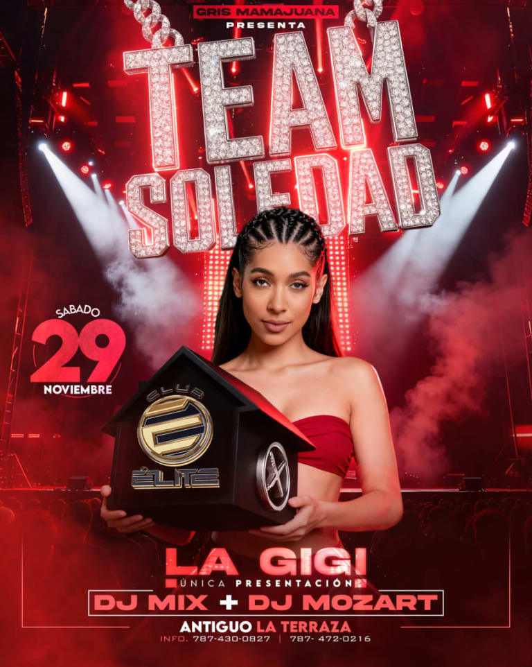 Event - La Gigi en La Terraza - San Juan - Caño Martin Peña, San Juan - November 29, 2025 | concert tickets