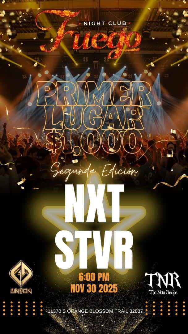 Event - NXTSVRT SEGUNDA EDICIÓN  - Orlando, Florida - November 30, 2025 | concert tickets
