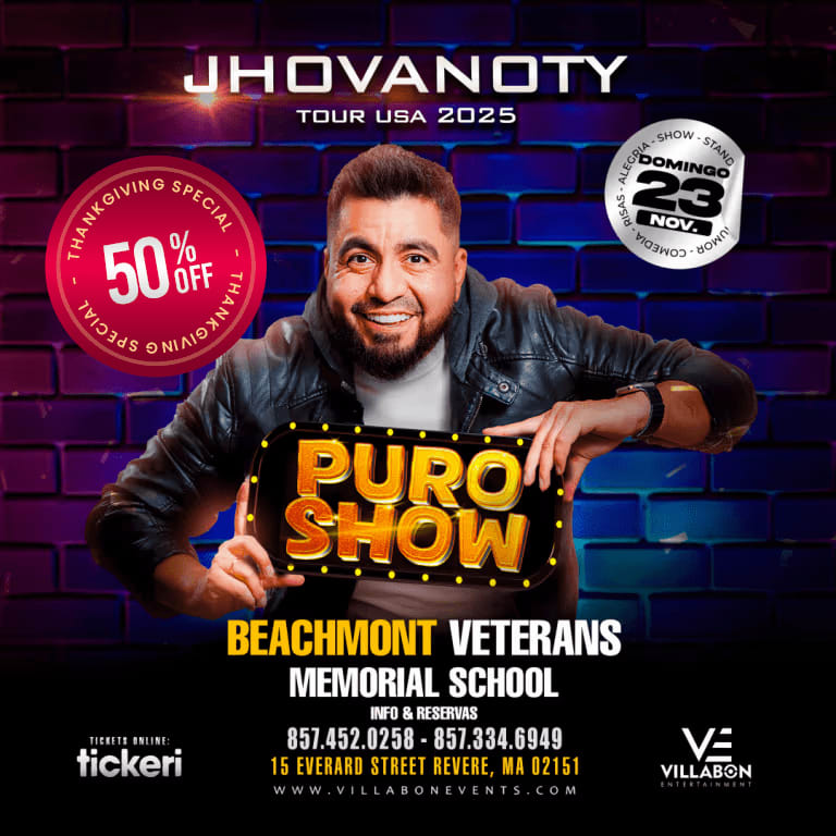 Event - Jhovanoty Puro Show en Massachusetts - Revere, Massachusetts - November 23, 2025 | concert tickets