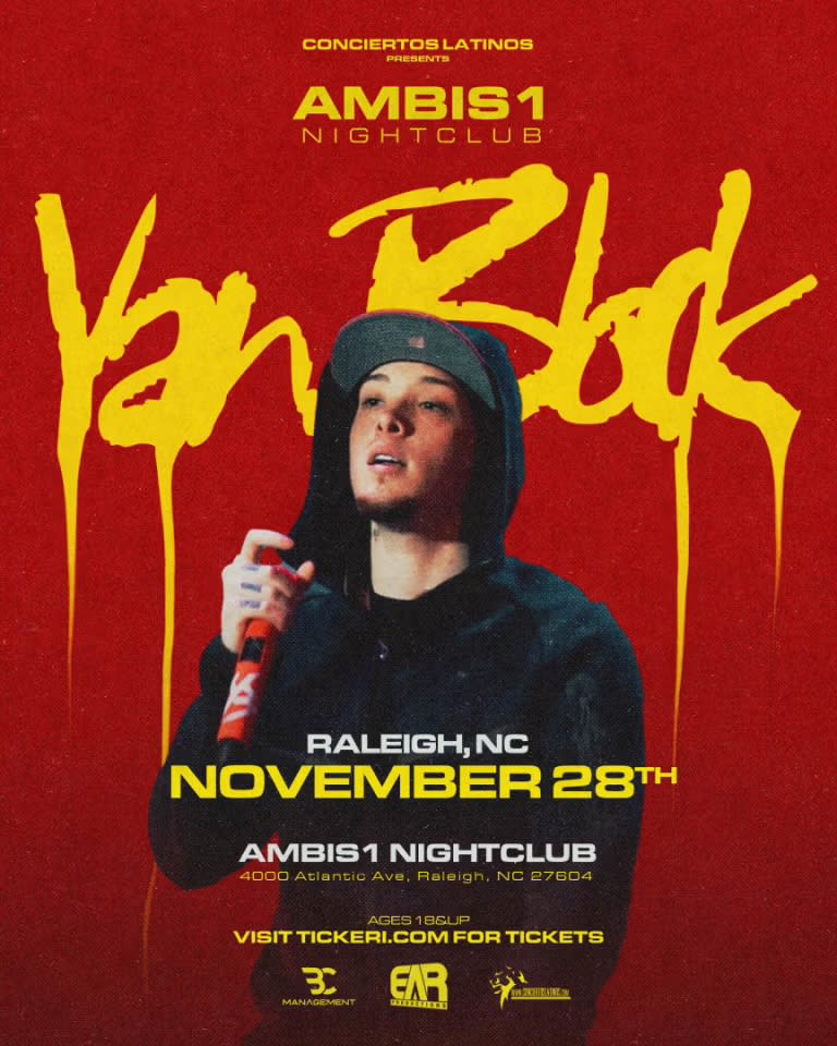 Event - Yan Block - Raleigh, North Carolina - November 28, 2025 | concert tickets