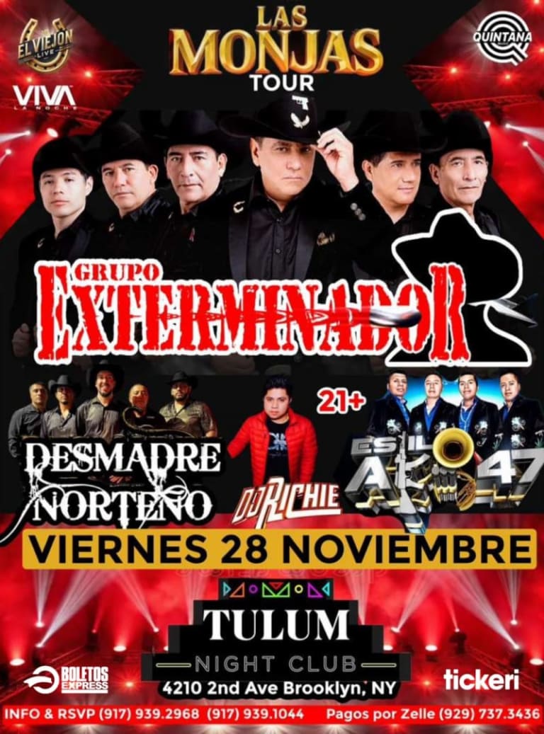 Event - GRUPO EXTERMINADOR - Brooklyn, New York - November 28, 2025 | concert tickets