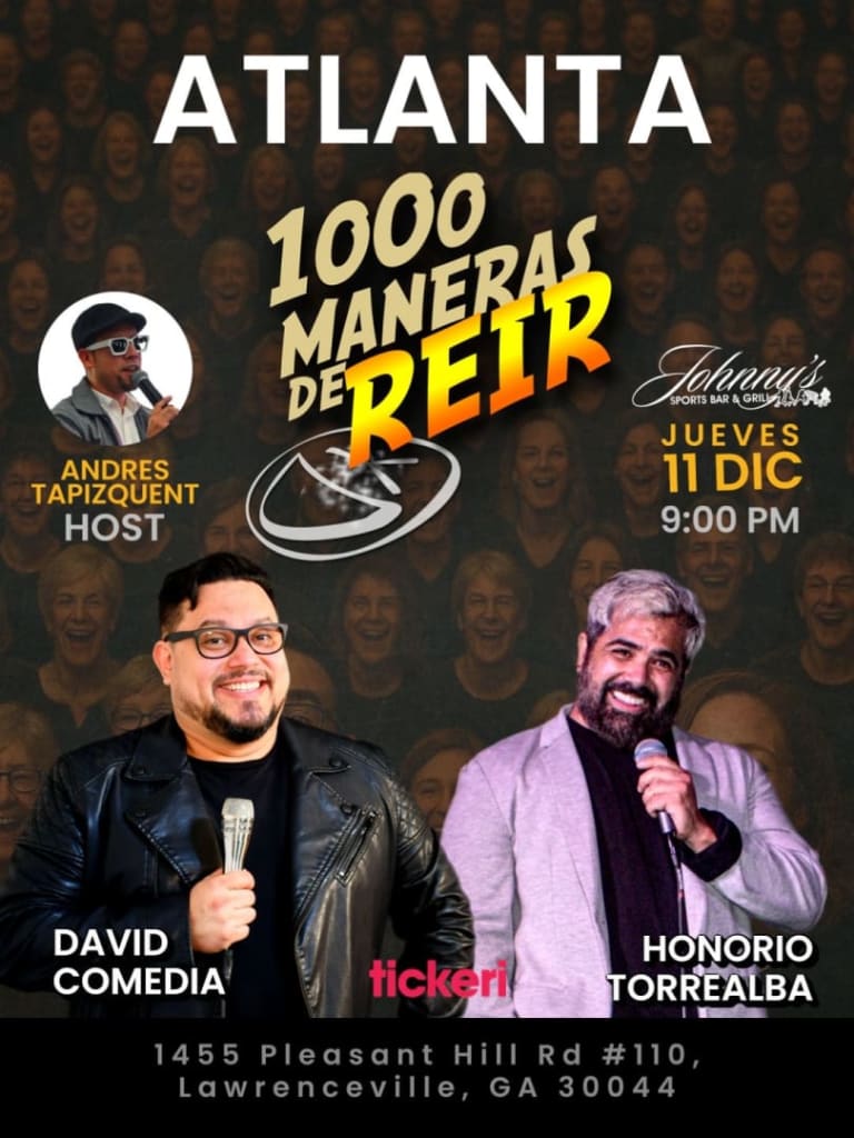 Event - David Comedia y Honorio Torrealba. Mil maneras de Reír  - Lawrenceville, Georgia - December 11, 2025 | concert tickets