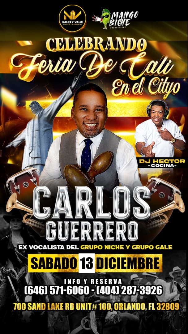 Event - FERIA DE CALI ORLANDO EN EL CITYO TRIBUTO A GRUPO NICHE Y GRUPO GALE - Orlando, FL - Sat, December 13, 2025} | concert tickets