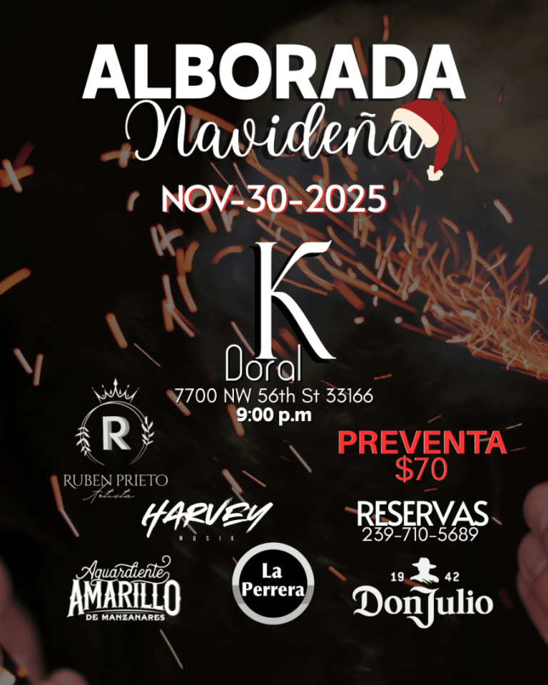 Event - Alborada Navideña - Doral, Florida - November 30, 2025 | concert tickets