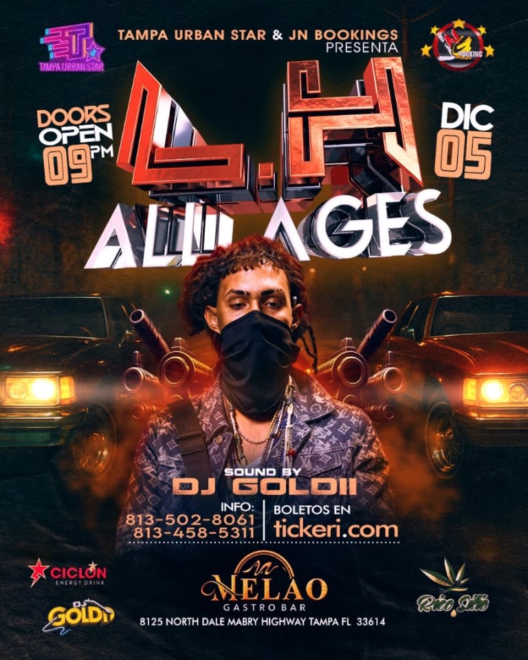 Event - L.H ALL AGES  - Tampa, Florida - December 5, 2025 | concert tickets