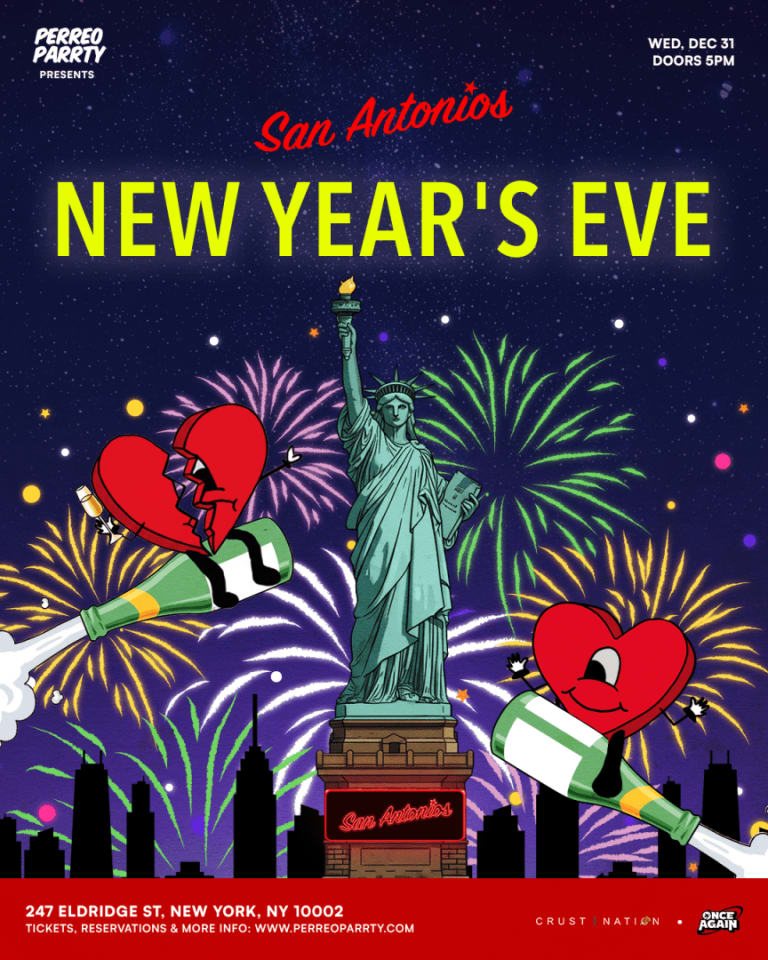 Event - New Years Eve 2026 - Latin & Reggaeton Ball Drop Party @ Reggaeton Bar LES - New York, New York - December 31, 2025 | concert tickets