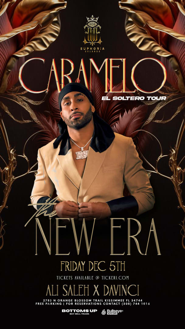 Event - Caramelo - El Soltero Tour Euphoria Orlando - Kissimmee, FL - Fri, December 5, 2025} | concert tickets
