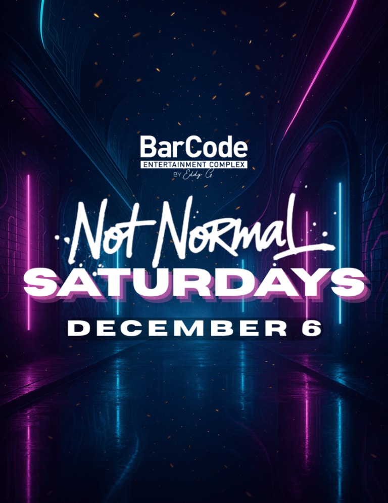 Event - NOT NORMAL Saturdays @ Barcode - Elizabeth, New Jersey - December 6, 2025 | concert tickets
