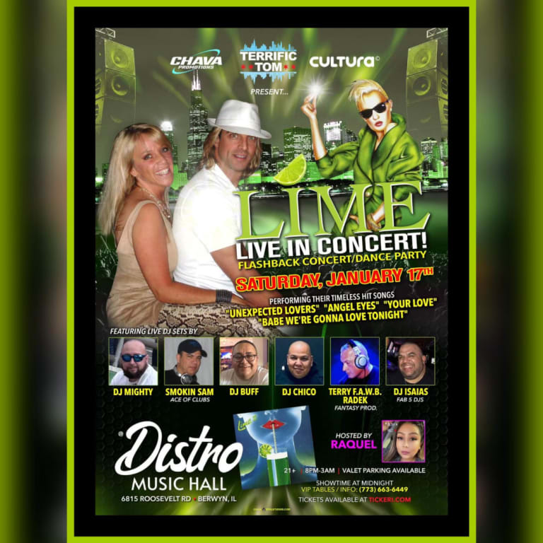 Event - LIME Live In Concert! - Berwyn, Illinois - January 17, 2026 | concert tickets