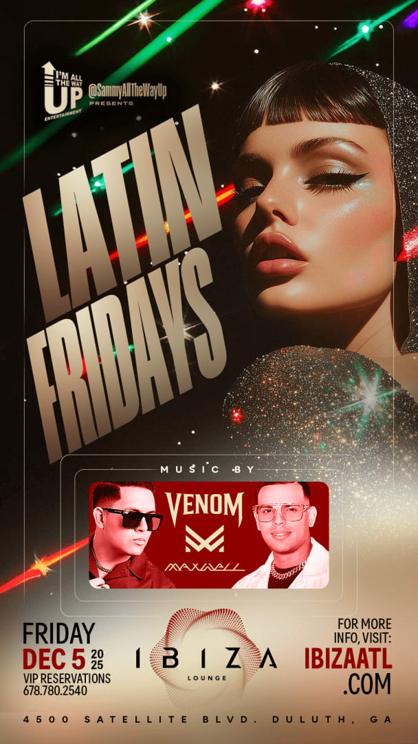 Event - Latin Fridays w/ DJ Venom & DJ Maxwell - Duluth, Georgia - December 5, 2025 | concert tickets