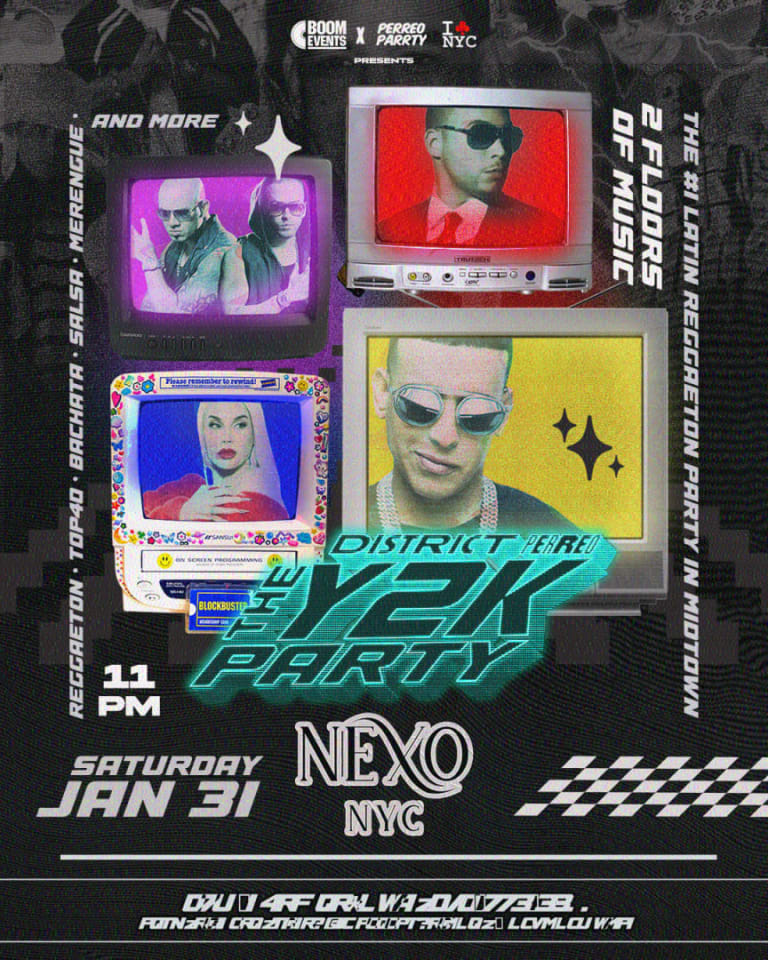 Event - THE Y2K PARRTY - DISTRICT PERREO @ NEXO NYC - New York, New York - October 31, 2026 | concert tickets