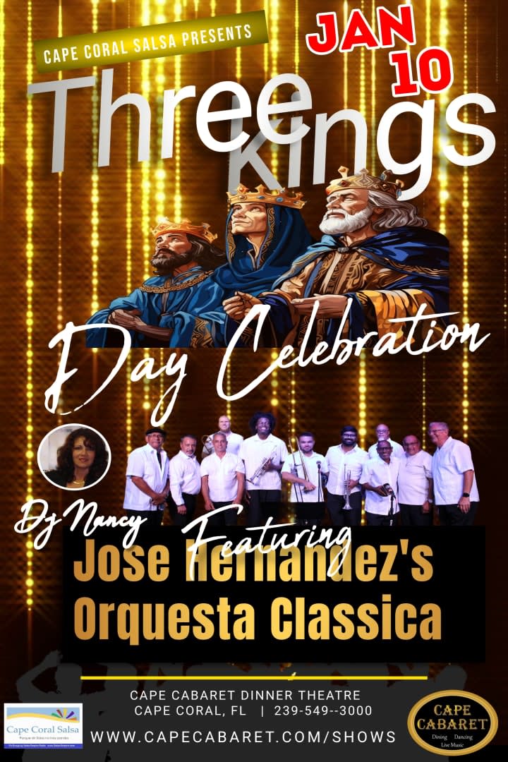 Event - Three Kings Celebration Salsa Dance Party - Cape Coral, Florida - January 10, 2026 | concert tickets