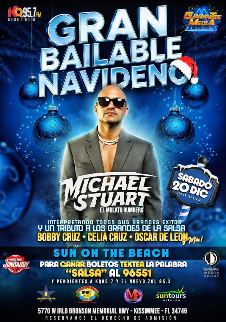 Event - Michael Stuart- Gran Bailable Navideño  - Kissimmee, FL - sáb, 20 de diciembre de 2025} | concert tickets