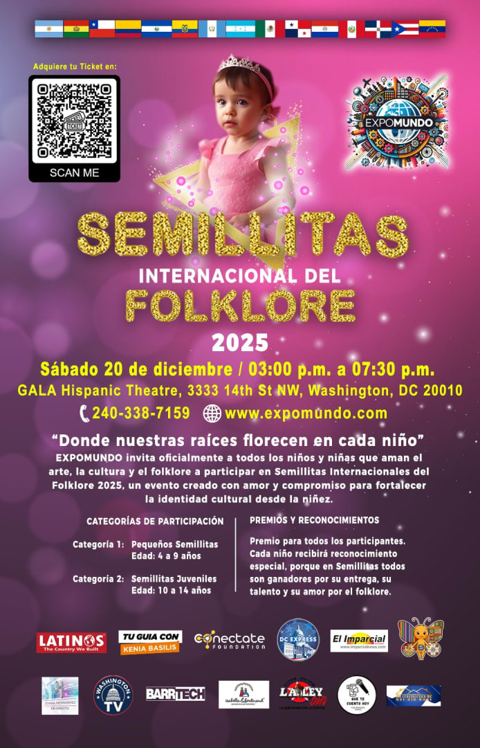 Event - Semillitas Internacional del Folklore - Washington, District Of Columbia - Sat, December 20, 2025} | concert tickets