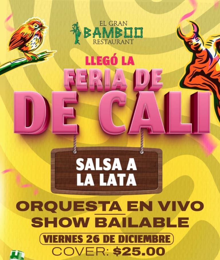 Event - Feria de Cali con Frank Croquer y Stella Flores junto a su Orquesta en vivo! Show Bailable! - Miami, Florida - December 26, 2025 | concert tickets