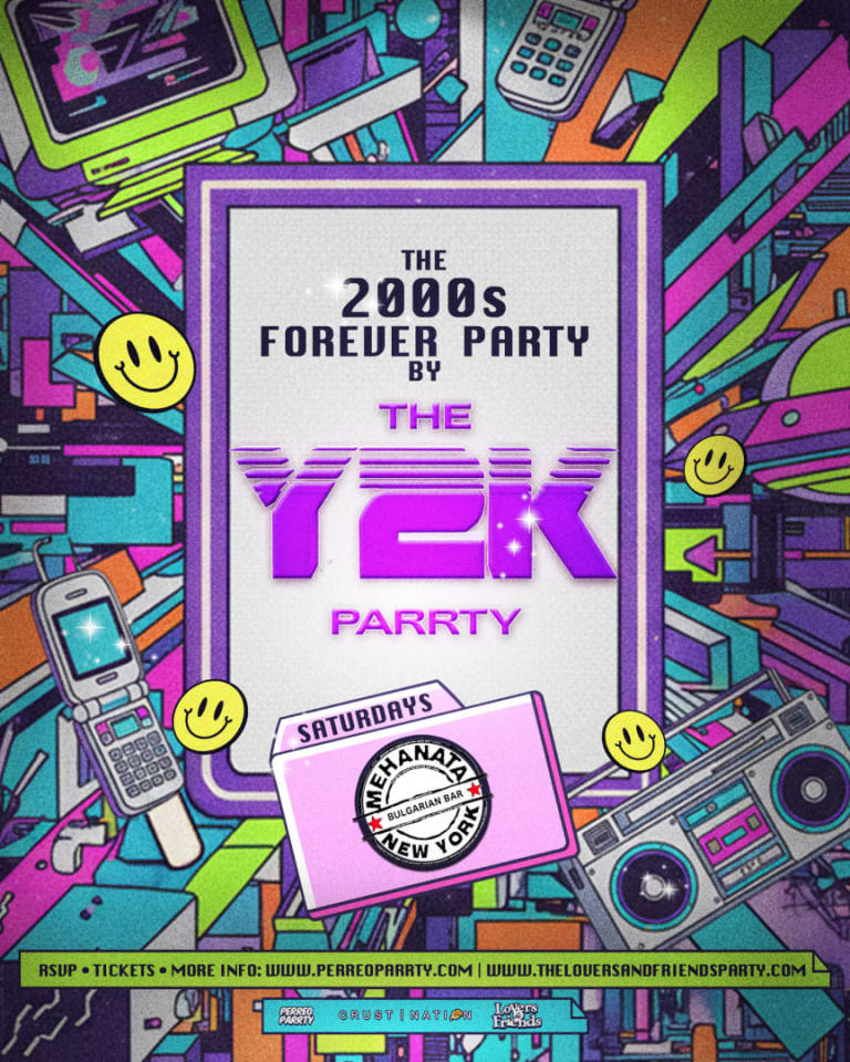 Event - The 2000s Forever Parrty by THE Y2K Parrty - Saturdays at Mehanata NYC - New York, New York - February 7, 2026 | concert tickets