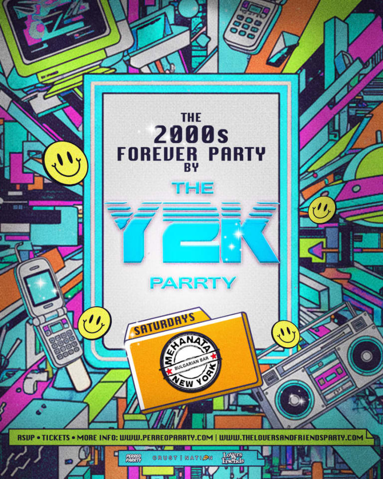 Event - The 2000s Forever Parrty by THE Y2K Parrty - Saturdays at Mehanata NYC - New York, New York - February 14, 2026 | concert tickets