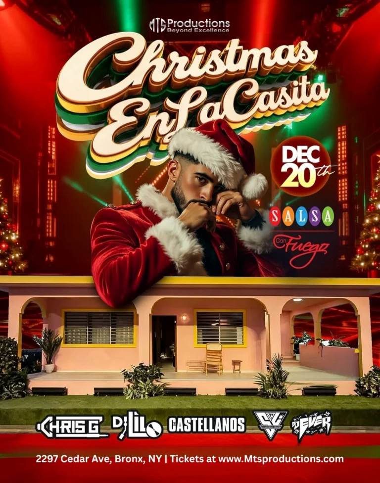 Event - LA CASITA CHRISTMAS PARTY — New York’s BIGGEST Reggaeton & Dembow Event - Bronx, NY - sáb, 20 de diciembre de 2025} | concert tickets