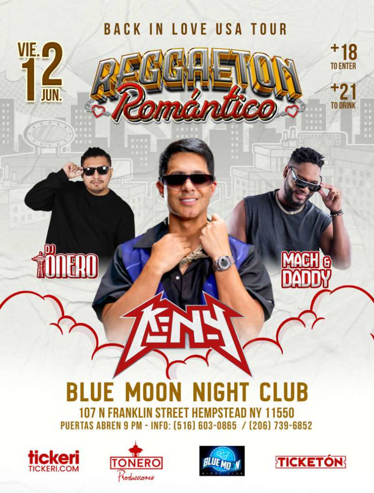 Event - KenY - Mach and Daddy- Dj Tonero- Back In Love USA Tour - Reggeton Romantico  - Hempstead, New York - June 12, 2026 | concert tickets