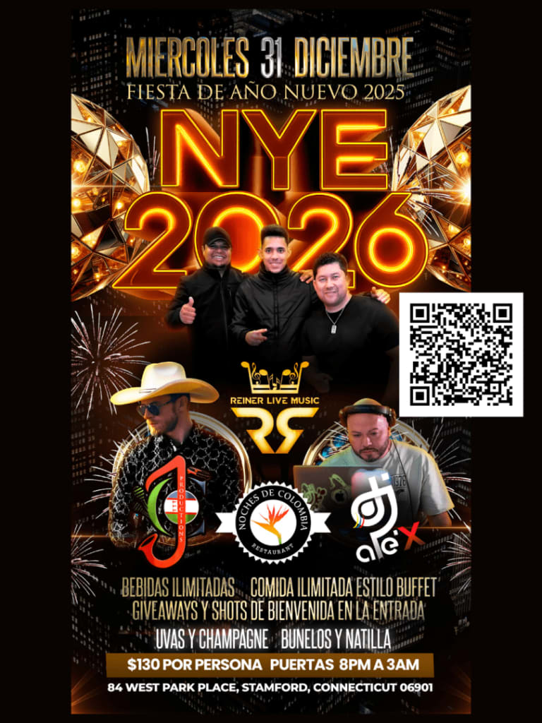 Event - NEW YEARS AT NOCHES - Stamford, Connecticut - December 31, 2025 | concert tickets