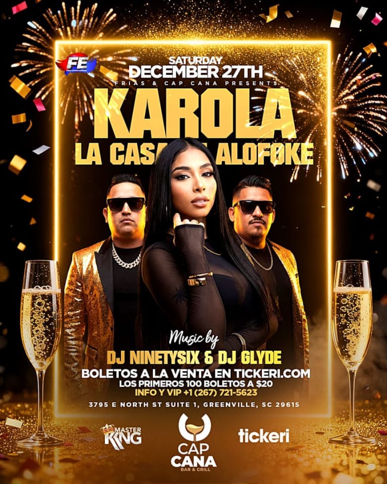Event - Karola  - Greenville, South Carolina - December 27, 2025 | concert tickets