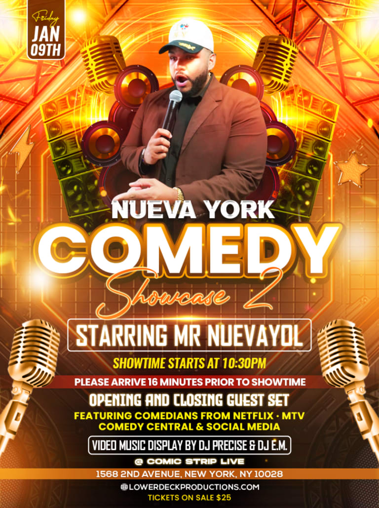 Event - MR NUEVA YOL AND DJ PRECISE - LATE NIGHT COMEDY SHOW - New York, New York - January 9, 2026 | concert tickets