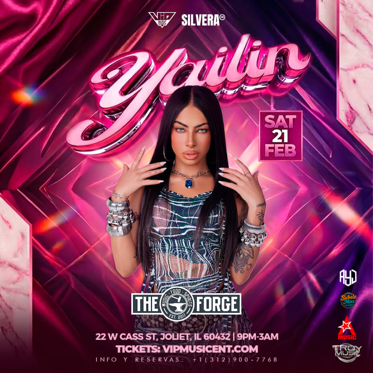 Event - YAILIN - Joliet, Illinois - February 21, 2026 | concert tickets