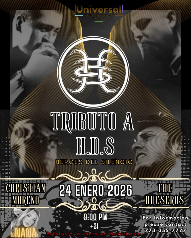 Event - Tributo a Heroes Del Silencio - Chicago, Illinois - January 24, 2026 | concert tickets