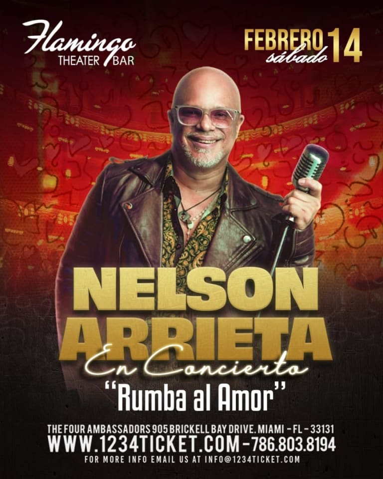 Event - Nelson Arrieta en concierto - Miami, Florida - February 14, 2026 | concert tickets