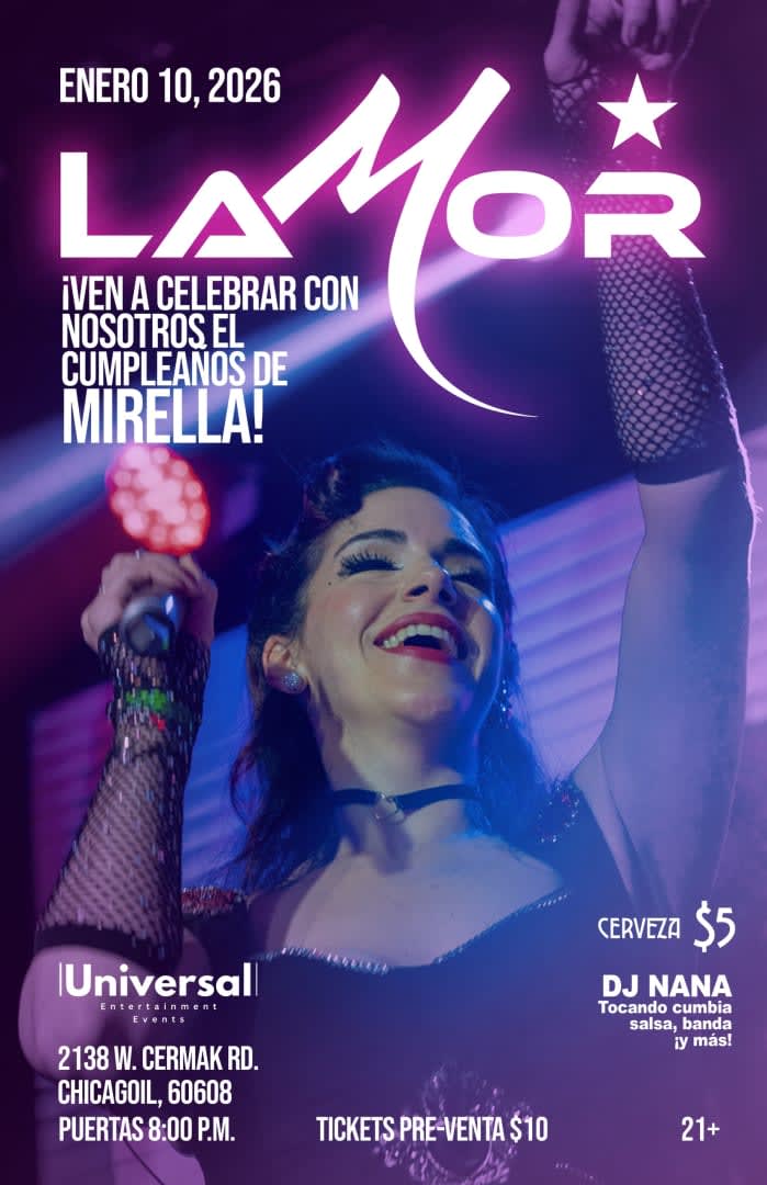 Event - LaMor Mirella’s B-day - Chicago, IL - sáb, 10 de enero de 2026} | concert tickets