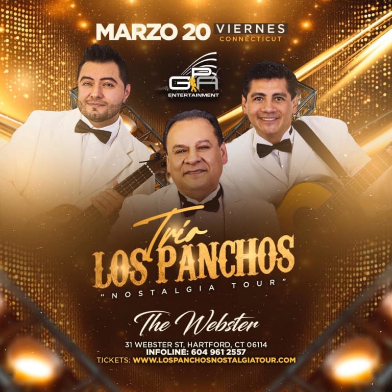 Event - Trio Los Panchos - Nostalgia Tour - Hartford Conn - Hartford, CT - Fri, March 20, 2026} | concert tickets