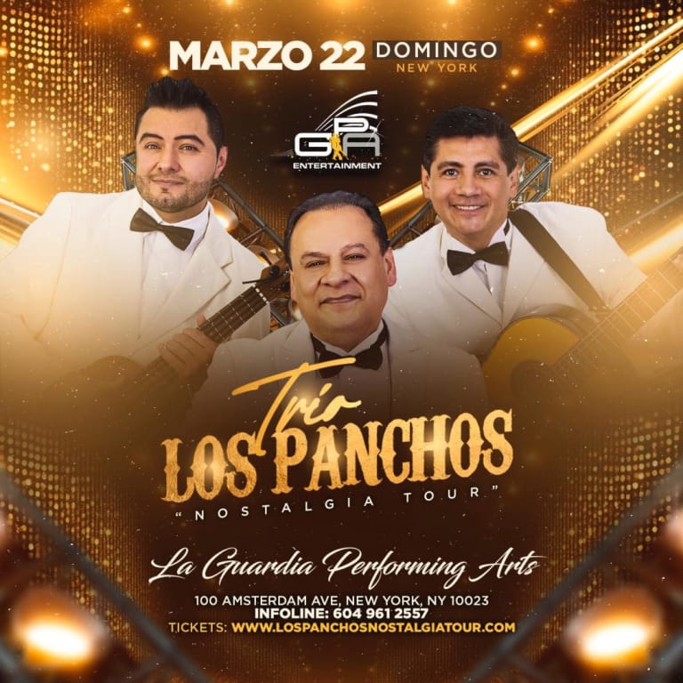 Event - Trio Los Panchos - Nostalgia Tour -  New York - Long Island, New York - March 22, 2026 | concert tickets