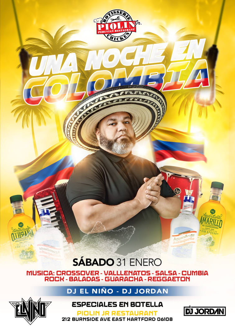 Event - Una Noche En Colombia  - East Hartford, Connecticut - January 31, 2026 | concert tickets