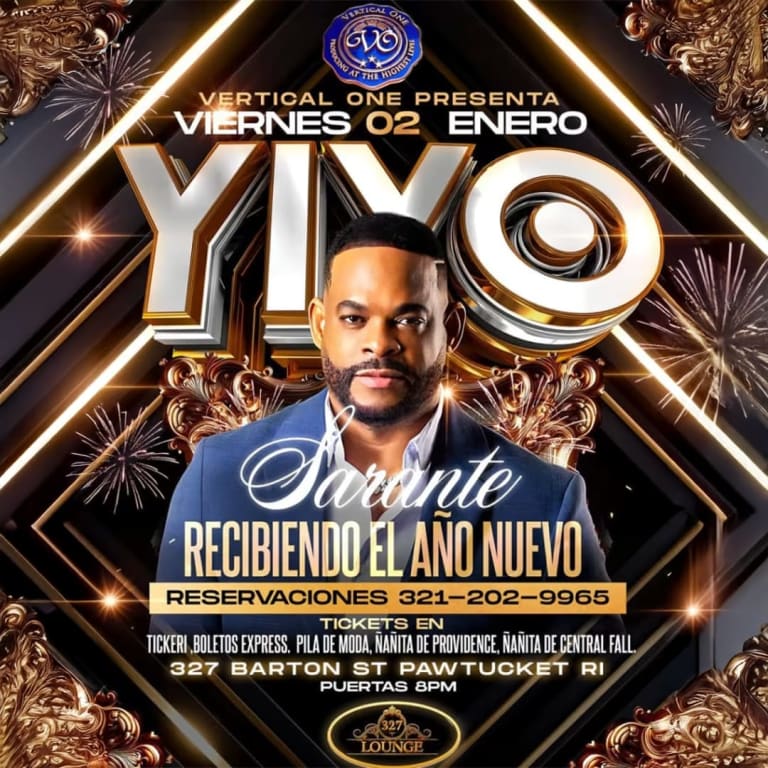Event - Yiyo Sarante Providence  - Pawtucket, RI - Fri, January 2, 2026} | concert tickets