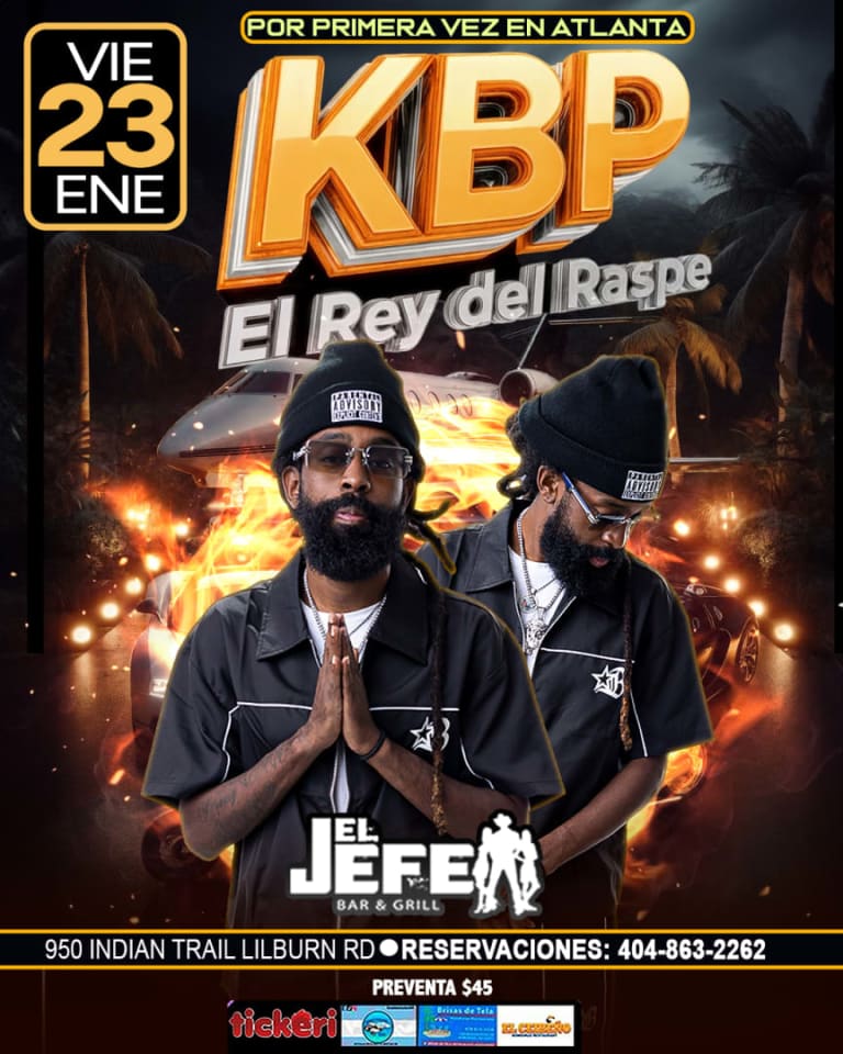 Event - KBP EL REY DEL RASPE - Lilburn, Georgia - January 23, 2026 | concert tickets