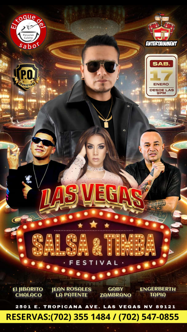 Event - Festival de SALSA y TIMBA  - LAS VEGAS, NV - sáb, 17 de enero de 2026} | concert tickets