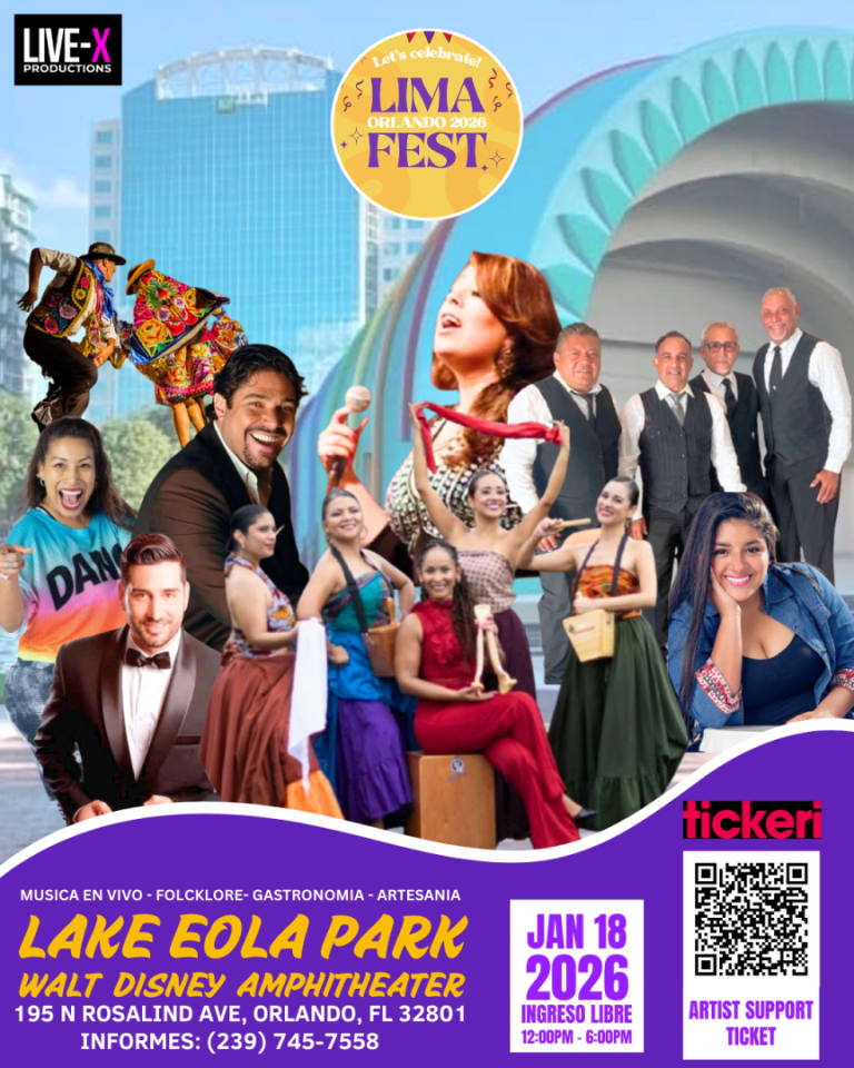 Event - LIMAFEST ORLANDO 2026  - Orlando, FL - dom, 18 de enero de 2026} | concert tickets